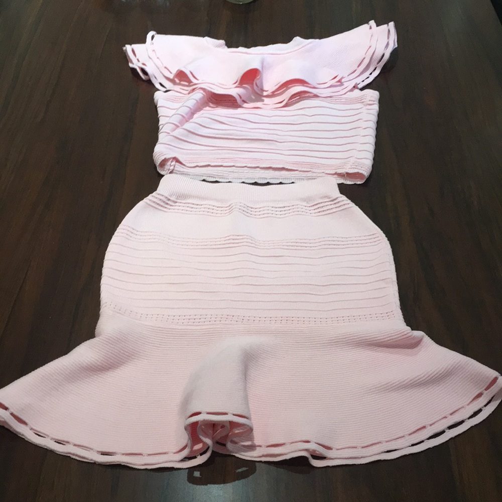 Storets Pink Top and Skirt